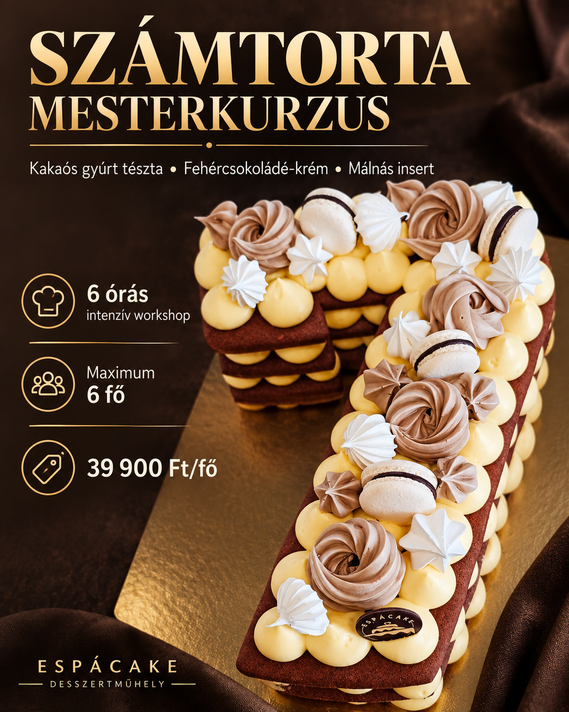 Számtorta Mesterkurzus Miskolcon