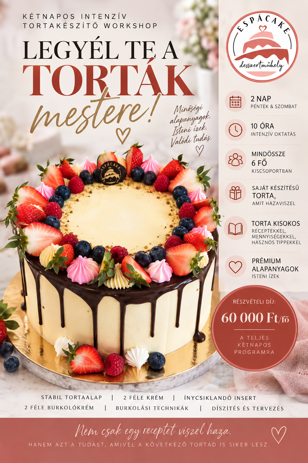 LEGYÉL TE A TORTÁK MESTERE